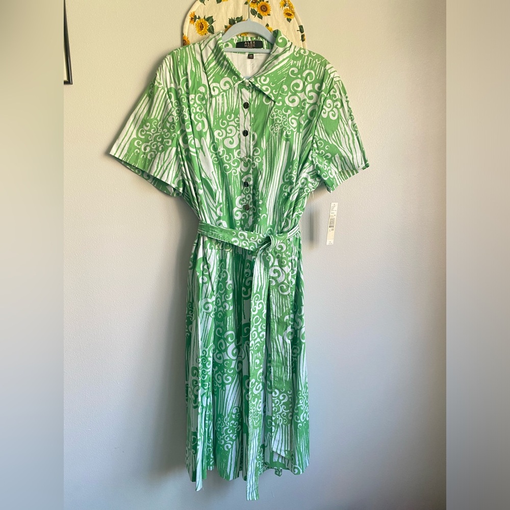 NWT ALEX  MARIE PALOMA DRESS SPRING FIELD SIZE 16